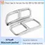 Thép không gỉ Phía Sau Kép Ống Hút Ống Viền Đuôi Họng Khung Cho X204 W218 2012-17