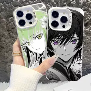 Ốp điện thoại di động Anime CODE GEAS Lelouch Rebellion cho Honor 600 Lite 400 200 Pro X8D X6D X9D X9C X6B X7B X9B X8A X9A X5C Ốp điện thoại mờ IMD Phim hoạt hình cứng