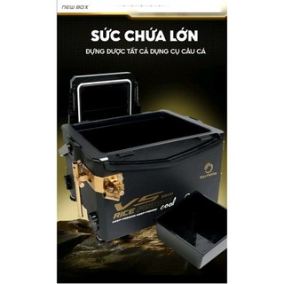 Thùng V5 Đen fishing Rice 2900 Pull Phụ Kiện