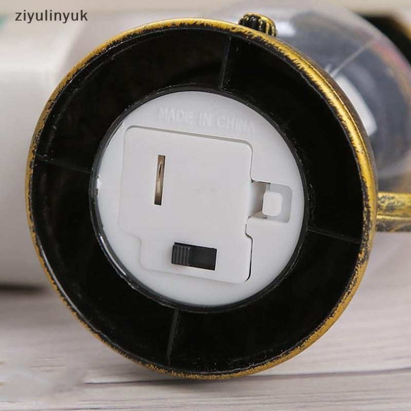 Ziyulinyuk Retro Đèn Dầu Halloween Trang Trí Led Nhà Nhỏ Đèn Lồng Dự Tiệc EN