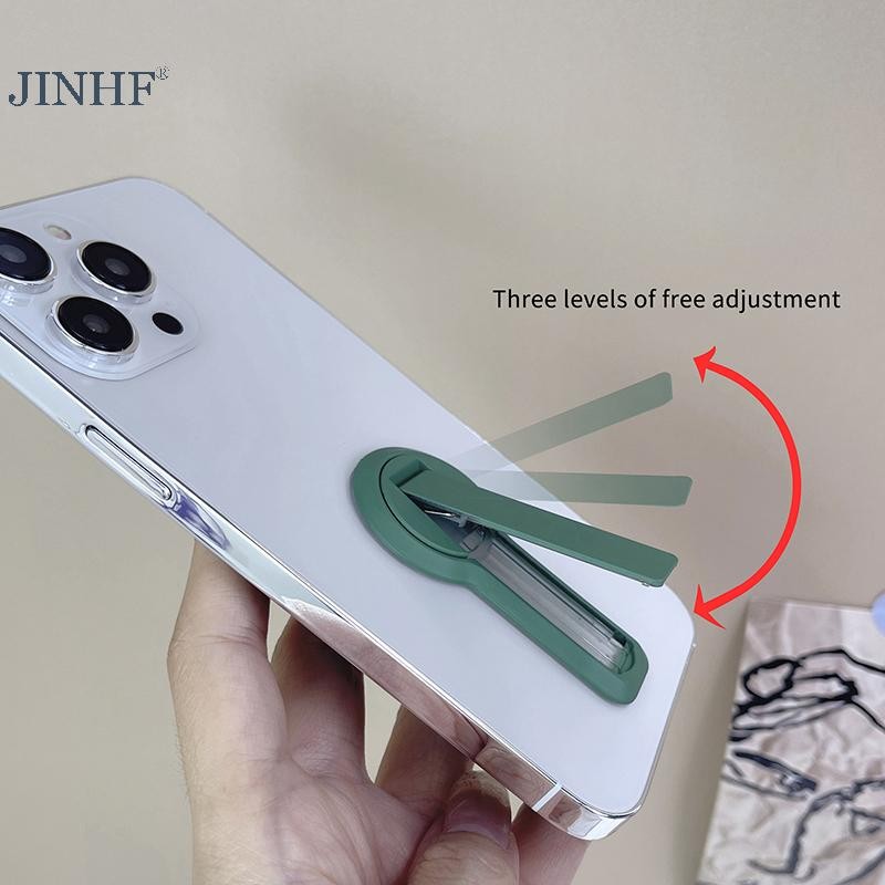 JINHF Di Động Tự Dính Giá Đỡ Điện Thoại Di Động Chân Đế Có Thể Gập Lại Để Bàn Điện Thoại Gắn Chân Đế Cho Android HOT