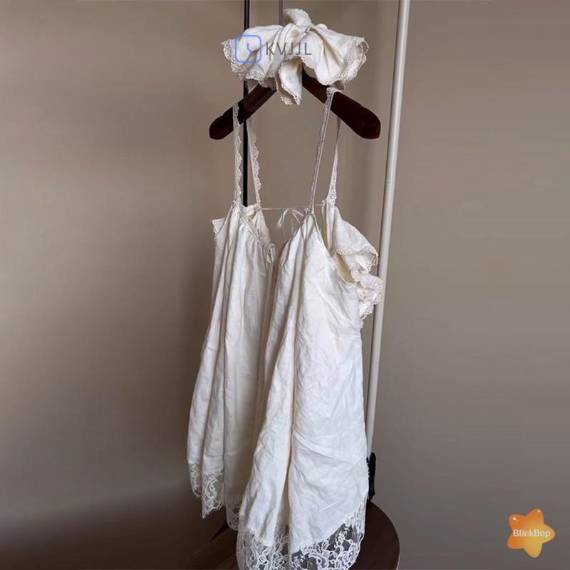 Đầm dây babydoll ren thoáng mát, phù hợp đi biển và du lịch