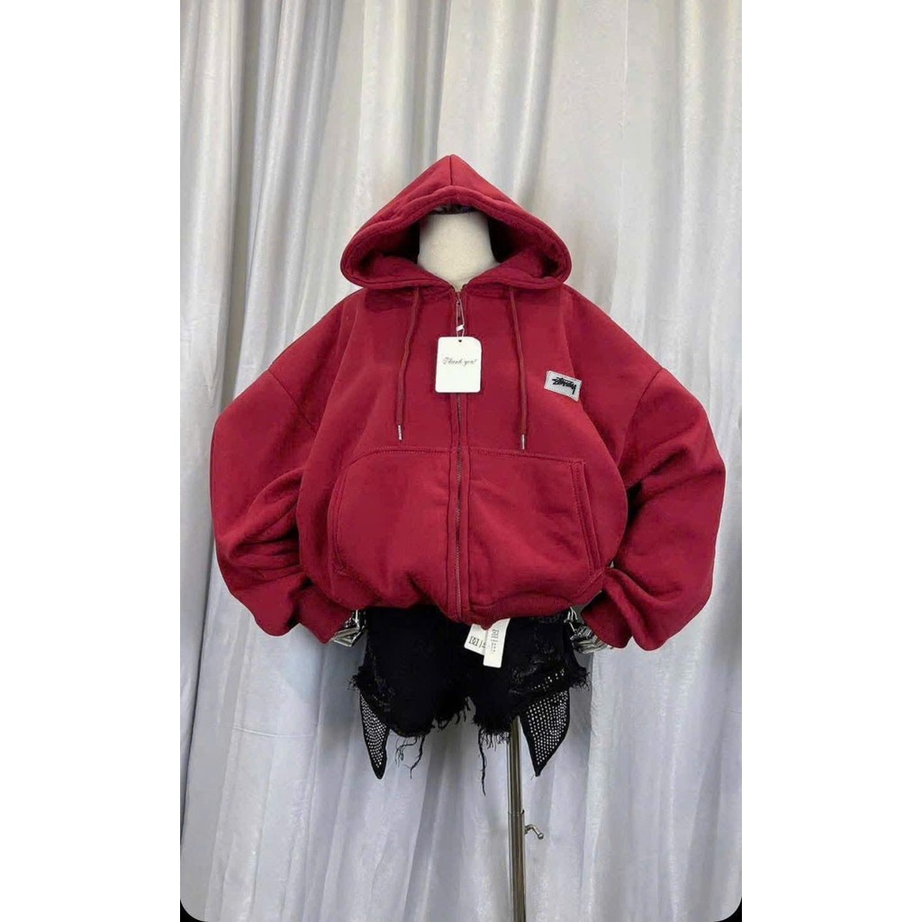 Áo Khoác Nỉ Unisex Rộng Form dáng dài - Thời Trang Nam Nữ Giá Rẻ Vô Địch