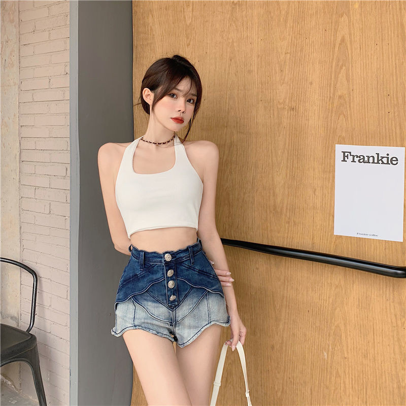 Quần Short Denim Gradation Mùa Hè - Phong Cách Giản Dị