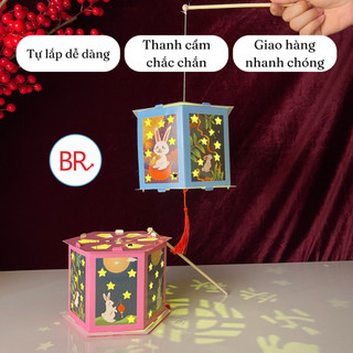 Đèn lồng lục giác Trung Thu 2025 cho bé–Lồng đèn giấy truyền thống an toàn,dễ thương,trang trí lớp học,quán cà phê ANGI