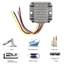 Bộ chuyển đổi JUIC DC-DC, Bộ chuyển đổi điện áp chống nước IP67 hiệu quả, Bảo vệ quá tải 36V48V sang 12V 10A 120W Giảm điện áp DVD