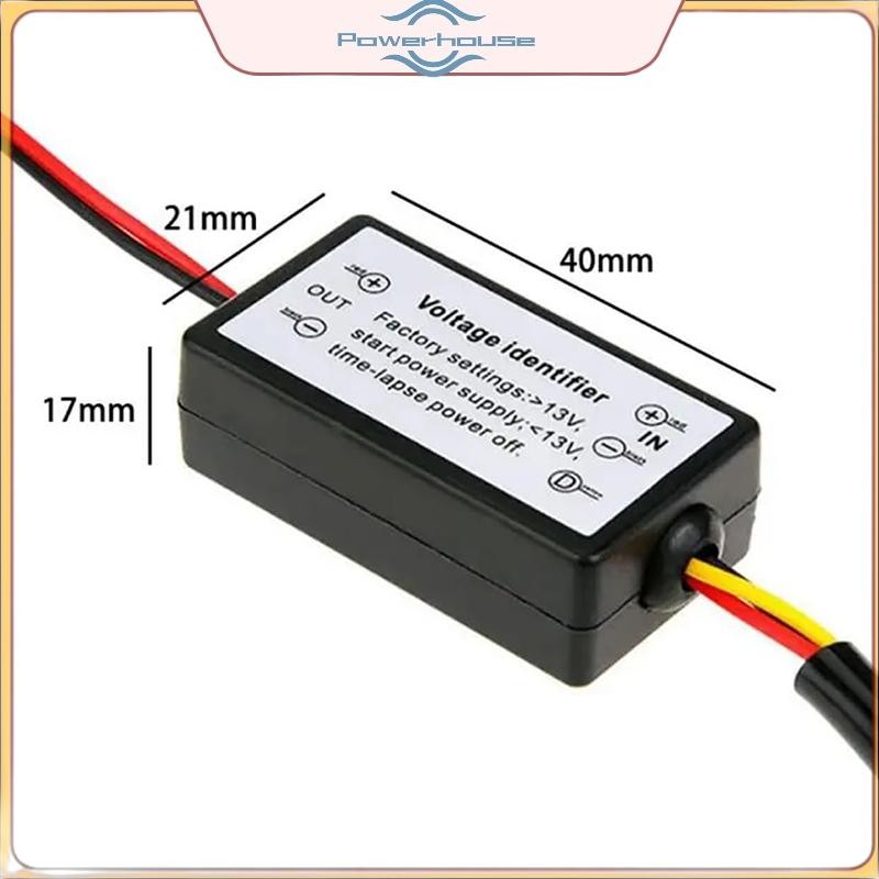 Bộ điều khiển POWER DRL Đèn LED ô tô tự động Chạy ban ngày Rơle Bộ điều khiển đèn sương mù Bật / Tắt Đèn sương mù Đèn trễ.