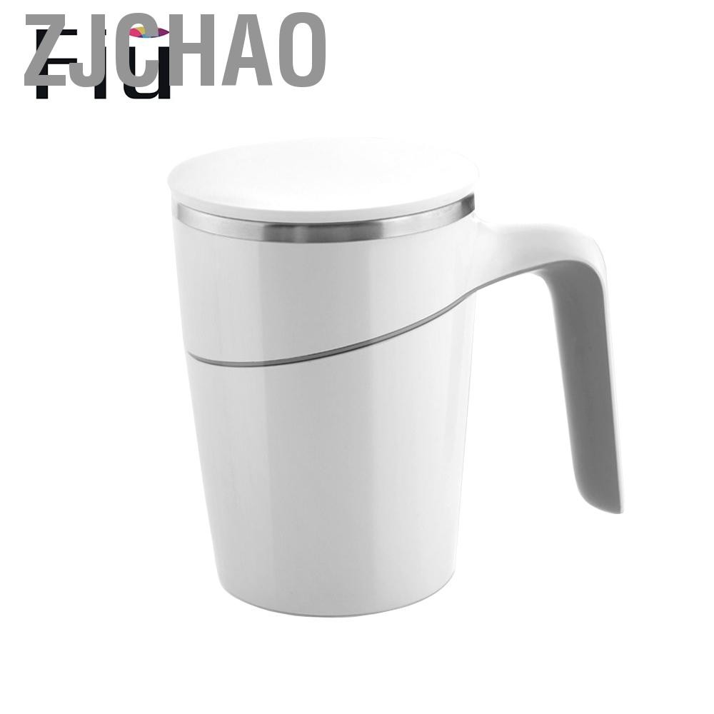 Zjchao Fiu 470ml Elegant Non-Fall cách nhiệt hút nước Tea Coffee Cup cốc Trắng Đổi mới Phép thuật không chống trượt chống trượt