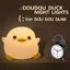 Đèn ngủ vịt vàng nhỏ,Phim hoạt hình dễ thương Night Light,Đèn ngủ nhỏ trong phòng,Sạc USB Tiện Lợi