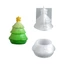 Treeling Holiday Khuôn Silicon Trang Trí Ông Già Noel Nhựa Giá Đỡ DIY Bộ