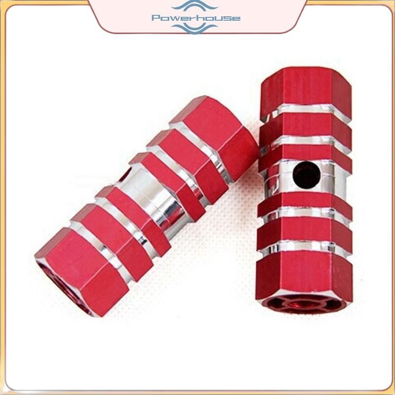 ĐIỆN 2 Chiếc Nhôm M TB Xe Đạp Một Xe Đạp Chống Trơn Trượt Phía Trước Phía Sau Một Xle Chân Chốt Socle Để Chân Bàn Đạp Phụ Kiện Xe Đạp.
