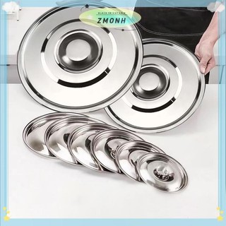 ZMONH 10-26cm Nắp Nồi Tròn Làm Dày Thép Không Gỉ Nắp Nồi Thay Thế Đa Năng Nhà Bếp Nắp Thực Phẩm Đồ Dùng Nhà Bếp
