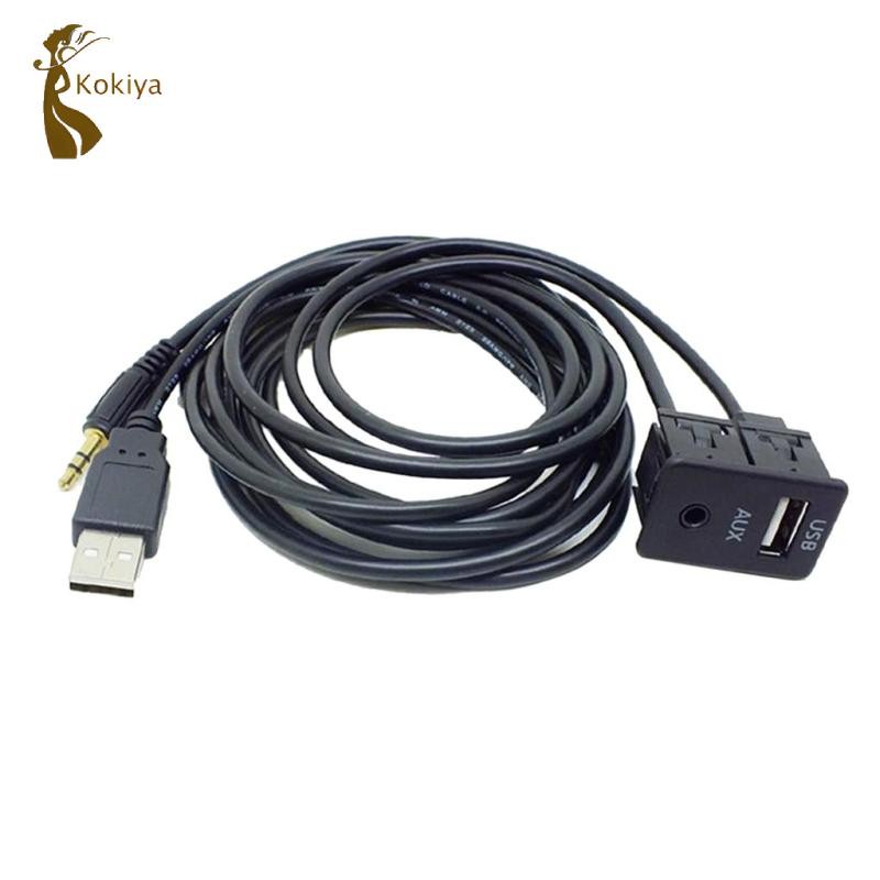 Xe 3. 5mm Usb Aux Tai nghe Nam Flush Mount Adapter