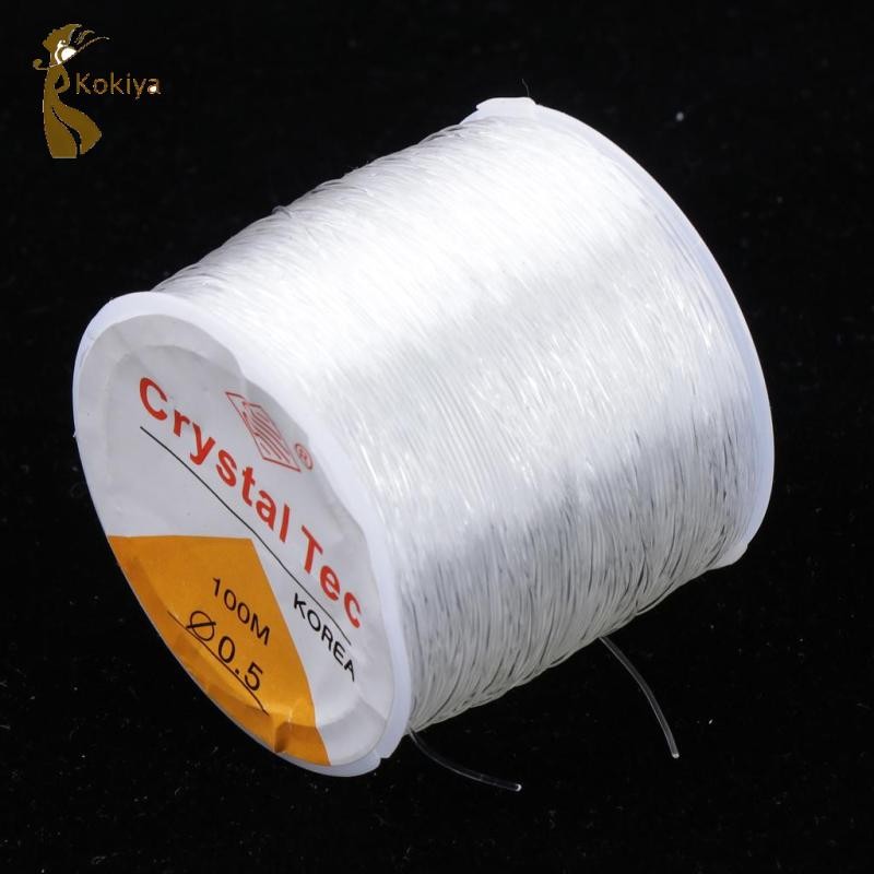 / Cuộn 0,5mm / 0,7mm / 1,2mm Dây vòng tay đàn hồi Dây co giãn 0,7mm