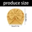 Treeling Bun Nút Nắp Mầm Non Bệnh Viện Mũ Turban Trẻ Sơ Sinh Nắp Bonnet Màu Trơn Headwrap