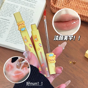 JOJO DARY Gương Pha Lê Son Bóng Trang Điểm Nước Thủy Tinh Môi Glaze Plumping Chống Thấm Nước Jelly Lip Tint Son Môi Dưỡng Ẩm Làm Đẹp Môi