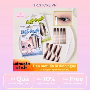 Miếng Dán Eyeliner Gecomo Kẻ Mắt Chống Thấm Nước Dành Cho Người Mới Bắt Đầu