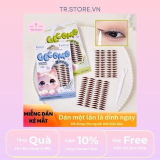 Miếng Dán Eyeliner Gecomo Kẻ Mắt Chống Thấm Nước Dành Cho Người Mới Bắt Đầu