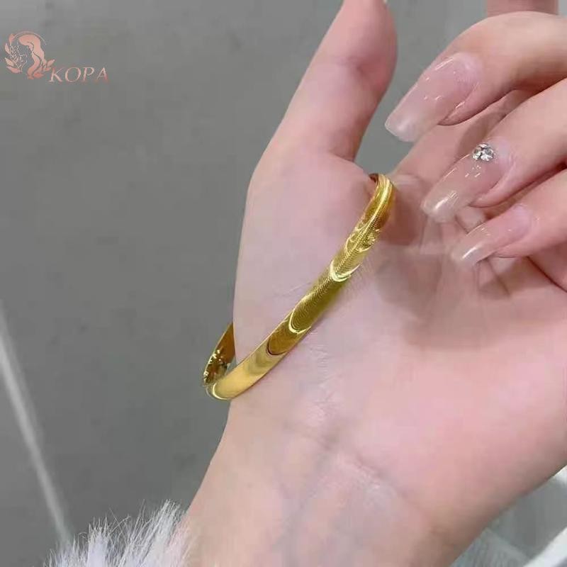 Vòng tay mắt KOPA với họa tiết gợn sóng dành cho phụ nữ Vòng tay sang trọng Tiệc trang sức Quà tặng VN