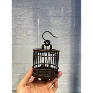 Lồng chim Mini Tròn thuần chim mộc, sâu , khuyên, hút mật, ốc mít