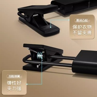 Không Đánh Dấu Kẹp Loại jk Móc Treo Sấy Quần Áo Hộ Gia Đình Mờ Nhựa Quần Giá Sinh Viên Ký Túc Xá Khác JVUA