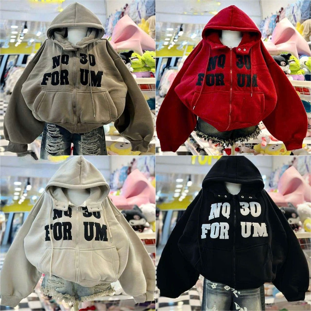 Áo khoác nỉ unisex dày dặn, giữ ấm mùa đông nam nữ unisex ullzang thời trang hàn quốc.