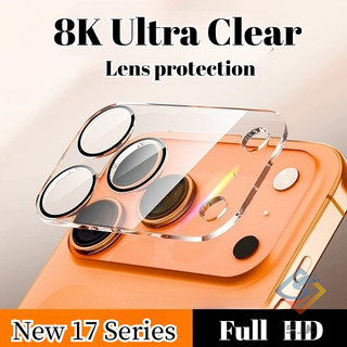 Bảo Vệ Ống Kính Máy Ảnh Cho IPhone 17 Pro Max 16 15 14 13 Pro Max 14Plus 15Plus 16Plus 12Mini 13Mini 17air Vỏ Bảo Vệ Màn Hình Cho IPhone 12 11 Pro Max Camera Kính Cường Lực