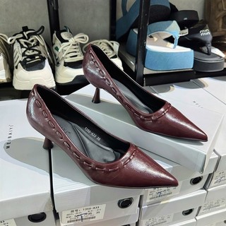 Gót Bích Nhọn Viền Dây Hàng Nhập QC Fullbox Mieo Shoes G1437 G1438 G1439 G1440