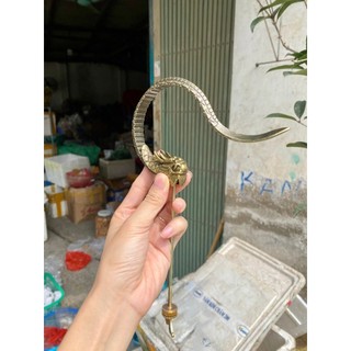 Móc đồng Rồng (MS02) Trung Quốc phụ kiện lồng chim Chào Mào, Chích Choè, Hoạ Mi cao cấp