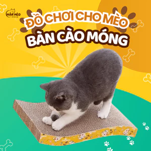 BÀN CÀO MÓNG CHO MÈO LƯỢN SÓNG