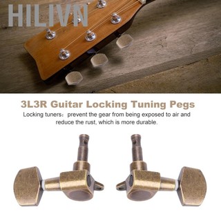 hilivn Khóa Bộ chỉnh dây Guitar Chốt điều chỉnh Hợp kim đồng có ốc vít Ống lót và đai ốc cho lỗ 1cm Thích hợp cho đàn guitar điện acoustic Kích thước bình thường