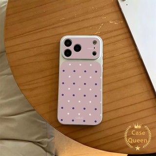 Ốp lưng cho iPhone 16 11 12 14 15 13 17 Pro Max XR X XS Max Air 14 Plus Siêu phổ biến Chân dài hình ngôi sao mèo và chó có chấm bi