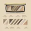 Mao Geping Sản phẩm mới Light Shadow Contouring Powder Repairing Plate Highlight Shadow with Brush Tool Repair Brightening Tích hợp tấm