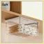 Hộp đựng ngăn kéo bằng nhựa tự dính B & N Hộp đựng đồ trang điểm đa chức năng Dung tích lớn cho phòng tắm phòng ngủ.
