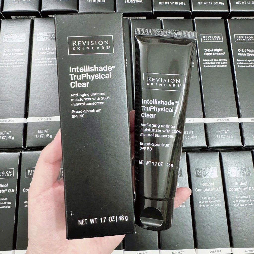 [HÀNG CÔNG TY] Kem Chống Nắng Revision IntelliShade TruPhysical Clear SPF 50 | Kem Chống Nắng Vật Lý Công Nghệ Màng Đáy