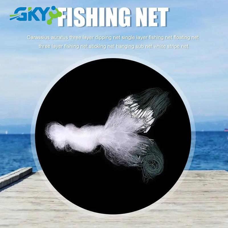 GKY 8 / 15 / 20 / 30M Lưới Câu Cá Nylon Mạng Cá Đơn Dây Lưới Câu Cá Bẫy Phao Lưới Đơn Câu Chuyện Dụng Cụ Phụ Kiện GKY