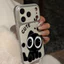 Ốp lưng iPhone Họa tiết da mạ họa tiết mèo Love iPhone 17 16 15 14 13 12 11 Pro Max Plus Max