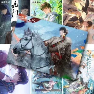 Wu Xie Poster Dán Tường HD Lăng Mộ Cướp Ghi Chú Tờ Qiling Giấy Dán Tường Hai Chiều Trang Trí Phòng Tranh Nền Dán Tường 6.15