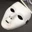 SRVN Halloween Cool PVC Kamen Rider Ghost Dance Mặt nạ Hip Hop Mặt nạ đèn ngủ trắng.
