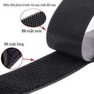 COMBO 5 Miếng Dán Velcro Cố Định Ga Giường Dán Chống Trượt Thảm Sàn Khăn Trải Bàn Lót Ghế - SUNND