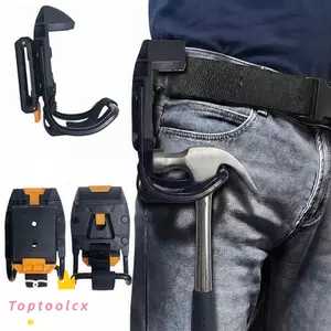 TOPTOOLCX Búa Eo Túi Kẹp, Móc Treo Búa Móng Vuốt Nhanh ABS Chắc Chắn, Chuyên Nghiệp Đa Năng Di Động Nhanh Gắn Dụng Cụ Thắt Lưng Khóa Dụng Cụ Phụ Kiện Dụng Cụ
