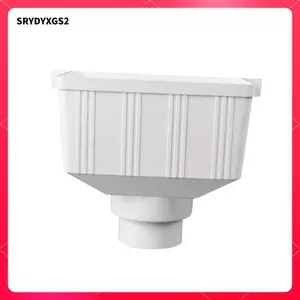 Bộ sưu tập nước mưa Đầu nối ống nhựa PVC Bộ chuyển đổi ống cho sân vườn Sân hiên và khu vực ngoài trời