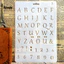 Bảng chữ cái tiếng Anh Số DIY Sổ lưu niệm Vẽ Bản mẫu Thước đo Stencil