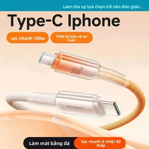 Thích hợp cho iPhone 8-17, Cáp sạc nhanh USB Type C, cáp truyền dữ liệu siêu bền dây bện