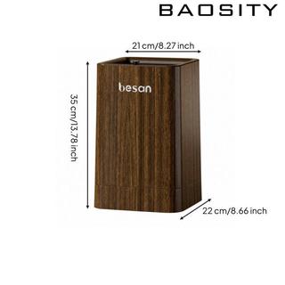 Thùng rác có thể giấu bánh xe Thùng rác thoát nước bằng gỗ có thể ép vào thùng rác bằng gỗ