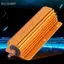 Belleshopp Điện trở nhôm 200W 8R 8 Ohm Điện trở vỏ công suất cao 100 x 52 29mm có lỗ vít Thiết bị điện công nghiệp