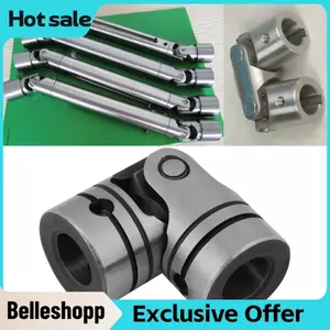 Belleshopp Belleshopp 12mm Universal Joint 40cr Steel 12 × 23 52mm Đầu nối động cơ trục chữ U