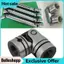 Belleshopp Belleshopp 12mm Universal Joint 40cr Steel 12 × 23 52mm Đầu nối động cơ trục chữ U