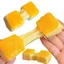 Đồ chơi bóp bánh gạo vàng QEARY, Đồ chơi ép bánh gạo mô phỏng giác quan, Bóng thông hơi co giãn 9cm Co giãn chậm Đồ chơi bóp đồ chơi trẻ em
