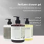 Phiên bản tiếng Anh Dầu gội thơm Niacinamide Dầu xả Body Wash Set Batch 3CSM